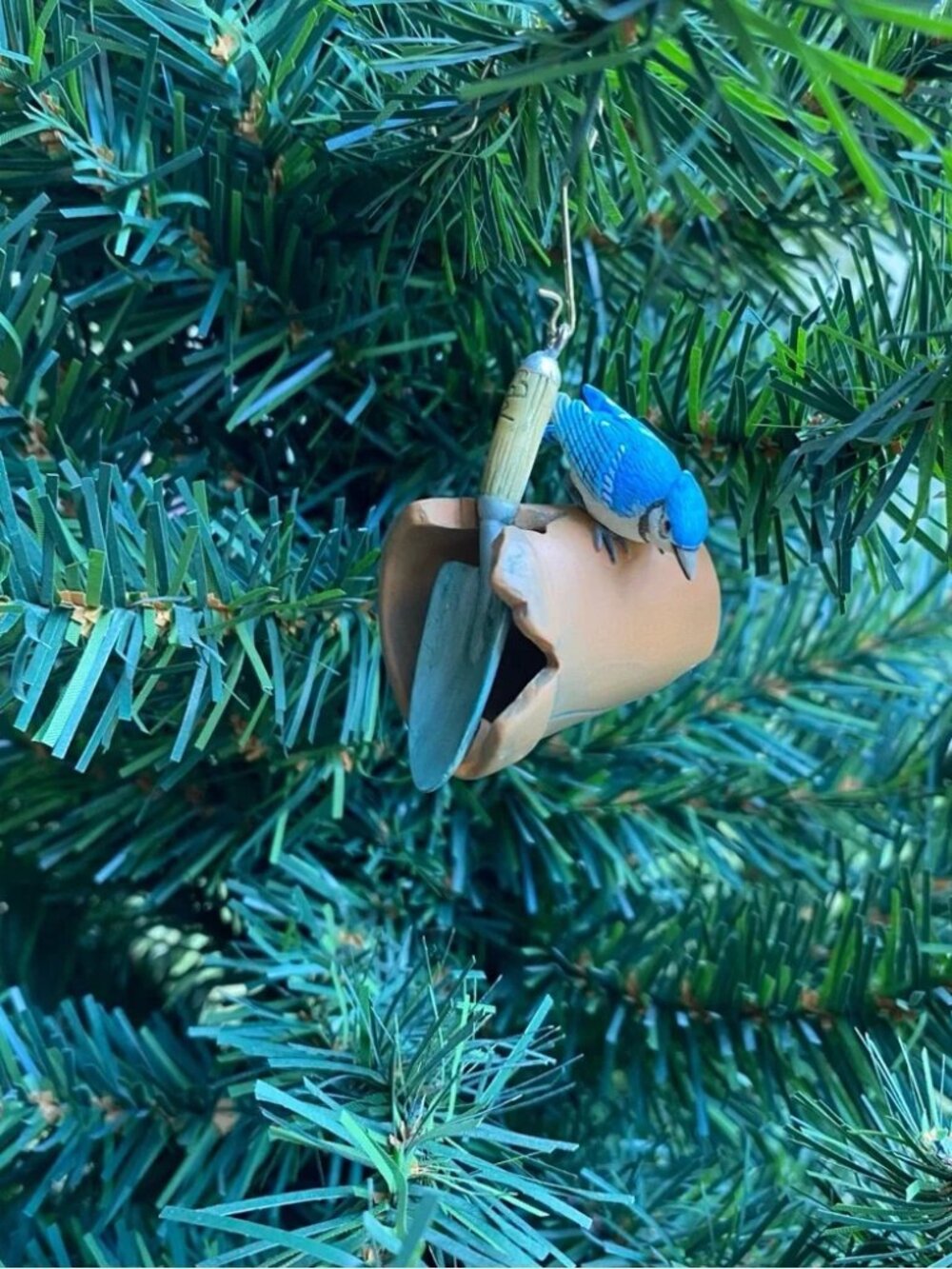 Hallmark 2004 Marjolein Bastin Wandering Blue Jay Nature's Sketchbook ornament